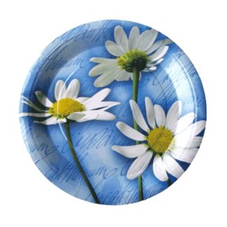 TALLRIK 23cm 8p rund Prästkrage plastic free tillverkningsvara