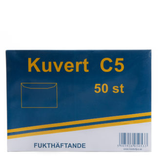 KUVERT C5  50st/fp tillverkningsvara