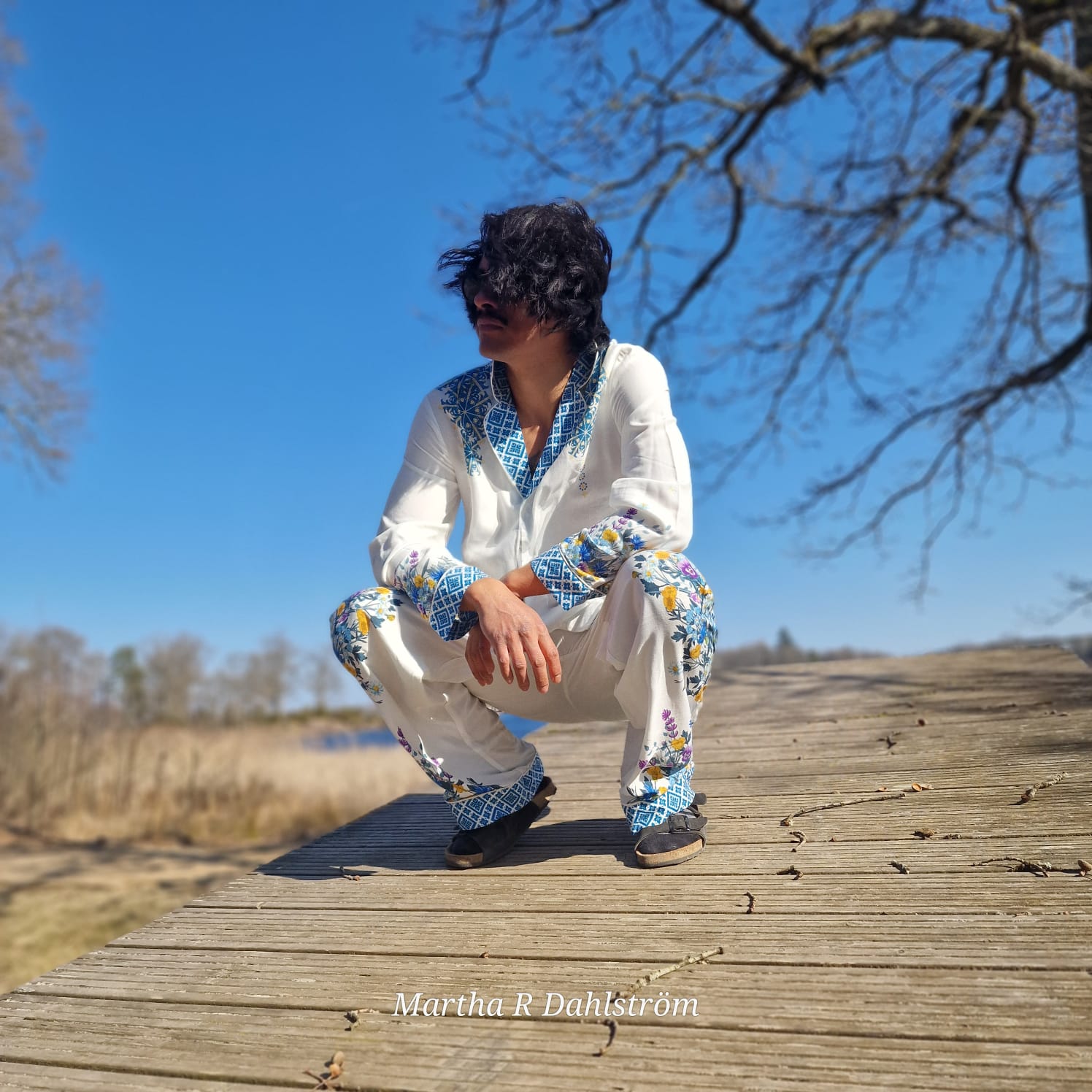 Pyjamas Sommar-midsommar till kille-tjej förbeställ slutkund! - Bild 6