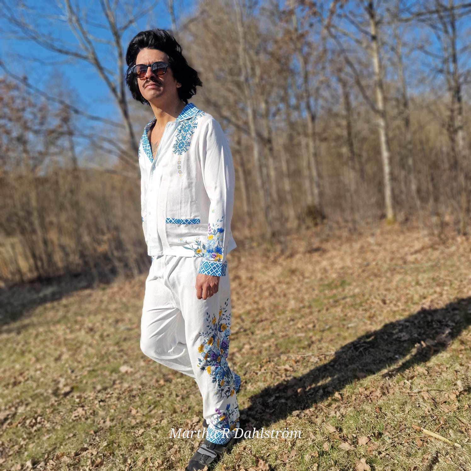 Pyjamas Sommar-midsommar till kille-tjej förbeställ slutkund! - Bild 4