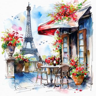 Matservett 20p Ny Paris Cafe beställningsvara